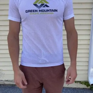 Mesh White Tech Shirt - Men's