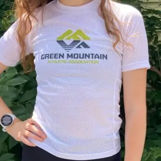 Mesh White Tech Shirt - Women's
