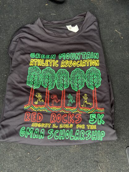 Red Rocks 5k 2025 T-Shirt Mens